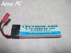 1S 600mAh 35C Lipo Battery